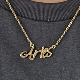 Aries Gold Necklace