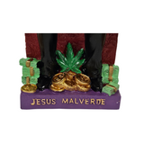 Malverde Sitting Statue 9'