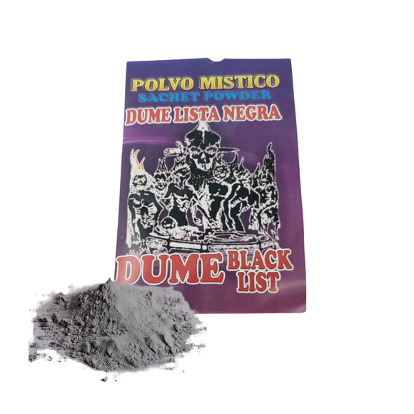 Dume Blacklist Sachet Powder / Dume Lista Negra Polvo Mistico