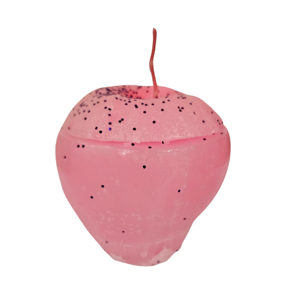 Pink Apple Open Top Figure Candle / Vela de Manzana Rosita