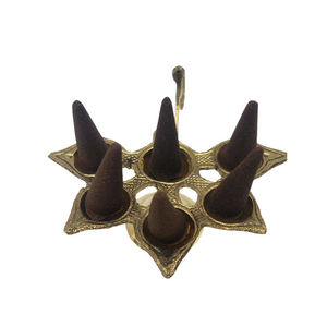 Six Cone Incense Holder