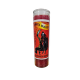 Santa Muerte Doblegado A Mis Pies Veladora Preparada / Holy Death Kneel Down Prepared Ritual Candle