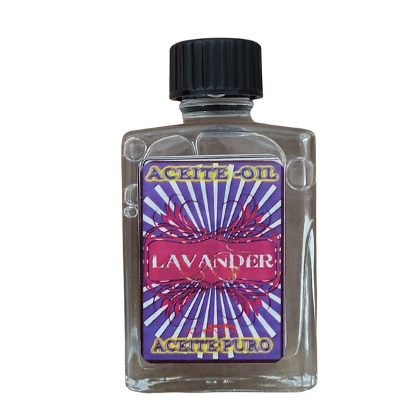 Aceite De Lavander - Lavender Oil - 1 fl. oz. Bottle