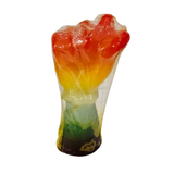 Multicolor Fist Figure Candle