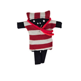 Voodoo Doll Red White and Black / Muneco Vudu Rojo , Blanco ,y Negro
