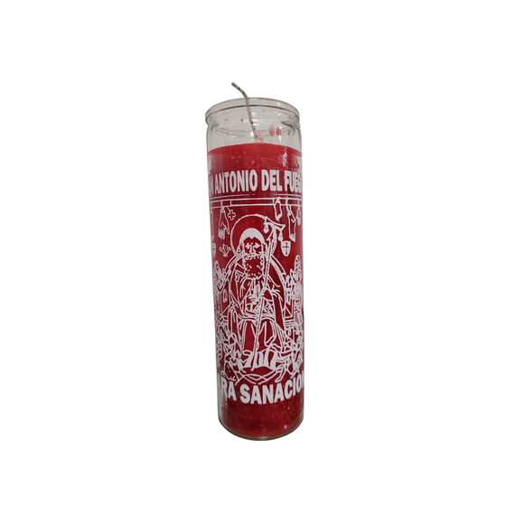 San Antonio  Del Fuego Veladora / San Antonio Del Fuego Ritual Candle