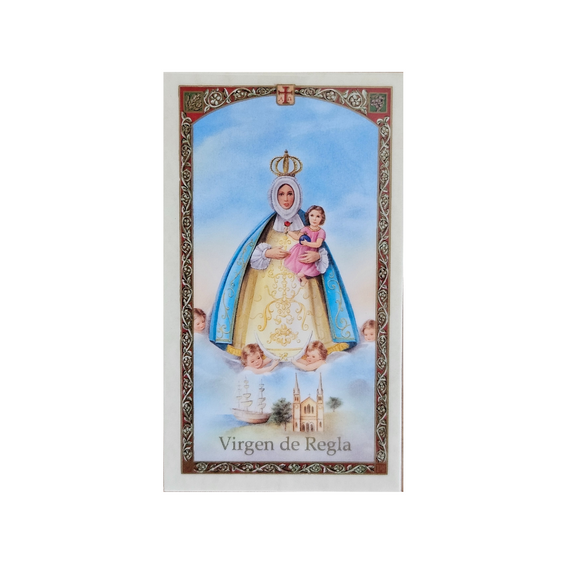 Virgen De Regla Prayer Card