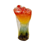 Multicolor Fist Figure Candle