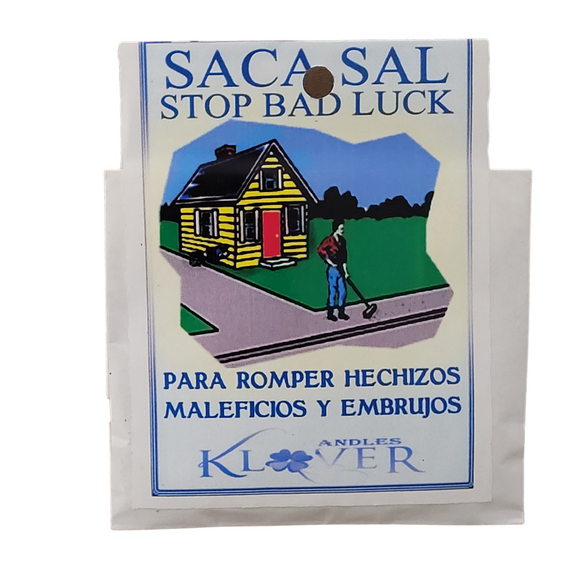 Saca Sal Polvo Mistico - Stop Bad Luck Powder