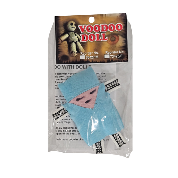 Voodoo Doll Blue / Muneco Vudu Azul