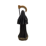 Mini Santa Muerte Statue black 3.5 Inches