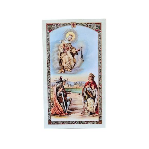 Virgen De La Merced Prayer Card