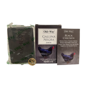 Black Chicken Soap / Gallina Negra Jabon - Ohi Way