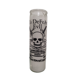 Para Vence Dominios Blanca Veladora / To Defeat Evil White Ritual Candle