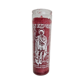 San Expedito Red Ritual Candle/ Veladora Roja De San Expedito