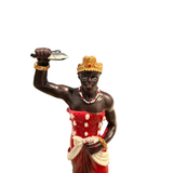 5 Inch Changó Statue – Small Orisha Devotional Altar Figure