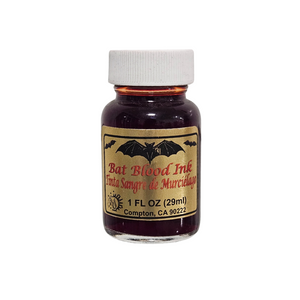 Bat Blood Ink / Tinta De Sangre De Murcielago 1 fl. oz. Bottle