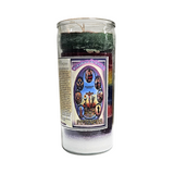 Jumbo 7 African Powers 14 Day Fixed Candle / Jumbo Veladora Preparada 7 Potencias Africanas