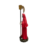 Mini Santa Muerte Statue Red 3.5 inch