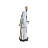 Mini Santa Muerte Statue white 3.5 Inches