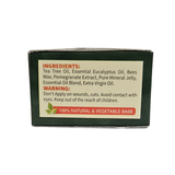 Tea Tree & Eucalyptus with Pomegranate Extracts Lip Balm
