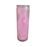 Gel Candle Pink Holy Death / Santa Muerte Rosa Veladora De Gel