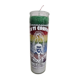 Jesus Malverde Veladora De 7 Colores / 7 Color Jesus Malverde Ritual Candle