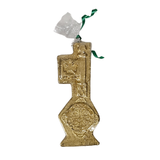 Gold Key Figure Candle