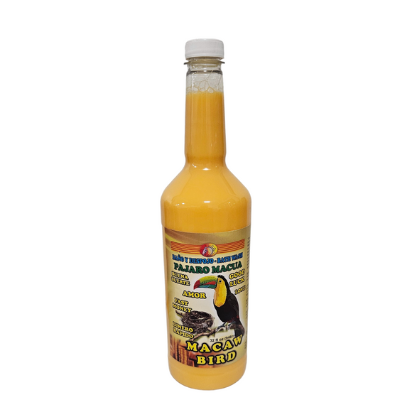 Macaw Bird Bath Wash / Pajaro Macua Despojo Large 32oz