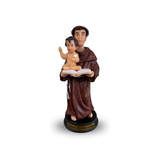 Mini San Antonio Statue 3 Inch – Saint Anthony of Padua Devotional Altar Figure