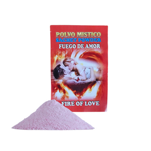 Fire Of Love Sachet Powder / Fuego De Amor Polvo Mistico