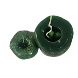 Green Apple Open Top Figure Candle / Vela de Manzana Verde