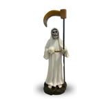 Mini Santa Muerte Statue white 3.5 Inches