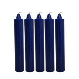 Blue PILLAR CANDLE LARGE 9" INCH