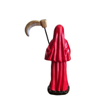 Mini Santa Muerte Statue Red 3.5 inch