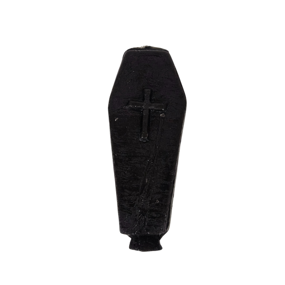 Black Casket Figure Candle