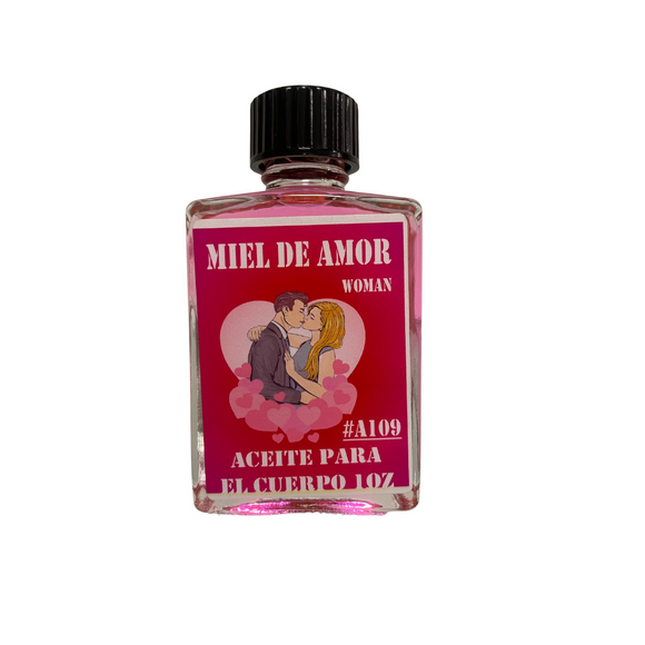 Miel De Amor / Honey Love- Scented Body Oil / Aciete Para El Cuerpo Con Aroma
