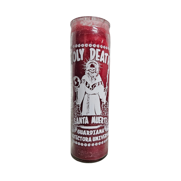 Holy Death Red Ritual Candle / Santa Muerte Veladora Roja