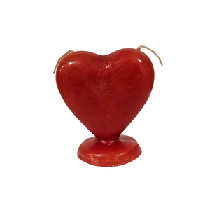 Red Heart Figure Candle