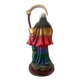 anta Muerte 7 Color Statue 17" Inch – Seven Powers / 7 Potencias Spiritual Altar Figure