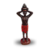 5 Inch Elegguá Statue – Small Orisha Statue for Home Altar, Protection & New Beginnings
