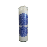 Saint Michael Revocation White Ritual Candle / San Miguel Revocacion Veladora Blanca