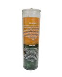 Lluvia De Dinero Veladora de 2 Colores / Money Rain 2 Color Ritual Candle
