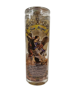 Gel Candle Saint Michael / San Miguel Veladora de Gel