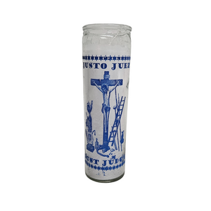 Just Judge White Ritual Candle / Justo Juez Veladora Blanca