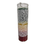 Pajaro Macua Veladora De 3 Colores / Macaw Bird 3 Color Ritual Candle