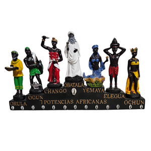 7 African Powers Statue