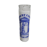 Court Case White Ritual Candle / Caso De Corte Veladora Blanca