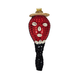 Eleggua Maraca Maraca de Eleggua Hand Decorated