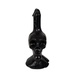 Black Skull Bell Figure Candle